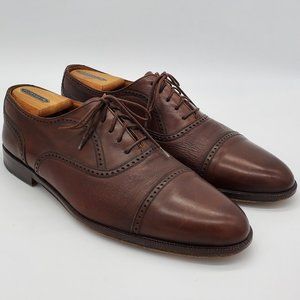 Mezlan Florence Cap Toe Shoes Brown Sz 11.5 Mens